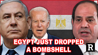 Egypt Just Dropped A BOMBSHELL In The Israel Hamas War