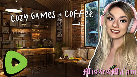 Cozy Games + Coffee 💚✨