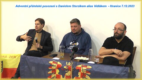 Adventní přátelské posezení s Danielem Sterzikem alias Vidlákem - Hranice 7.12.2023