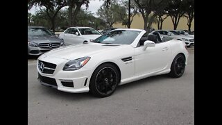 2015 Mercedes-Benz SLK55 AMG Start Up, Exhaust, and In Depth Review