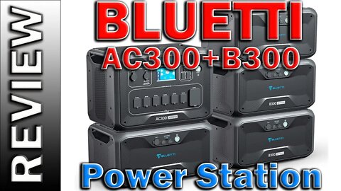 Bluetti AC300+B300 Power Station Combo