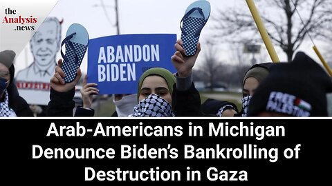 Arab-Americans in Michigan Denounce Biden’s Bankrolling of Destruction in Gaza – Shireen Al-Adeimi