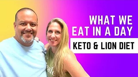 WHAT WE ATE TODAY! THE LION DIET & KETO | MAKING A CHEESY SIDE DISH | September 20, 2023