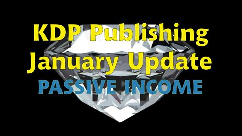 KDP Sales Update January 2022 / Passive Income / Low Content Book Publishing