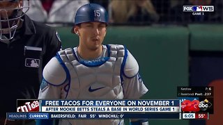 Steal a base, steal a taco