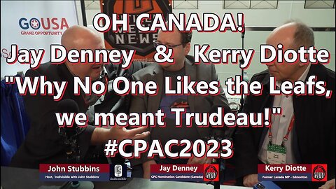 Citizen Media News - Conversation with Canadian Leaders Jay Denney & Kerry Diotte