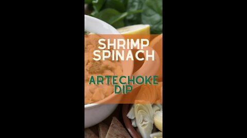 This Low-Carb Shrimp Spinach Artichoke Dip will help you forget Ukraine #shorts #R3 #Lowcarb