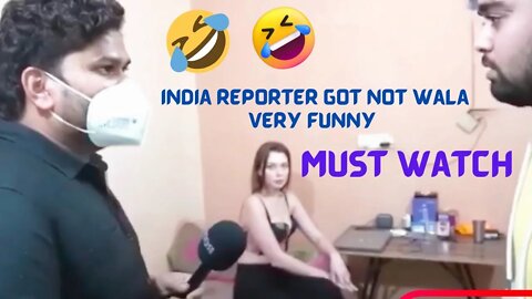 Indian Reporter Destroy Student Very Funny must watch #comedy #funny #hindi