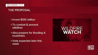 Gov. Ducey: Legislators to vote this week on $100M bill to bolster state's wildfire fighting efforts