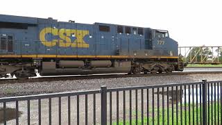 CSX Train Meet # 2 in Fostoria, Ohio August 29, 2020