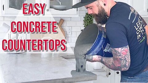 Easy Concrete Countertops | Concrete Countertops How To