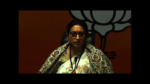 Smriti Irani comments on the PM Narendra Modi's security in Punjab