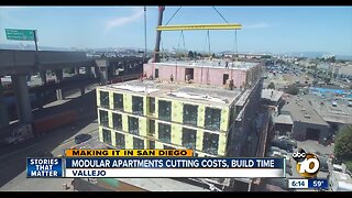 'Lego' apartment buildings cutting costs, build time