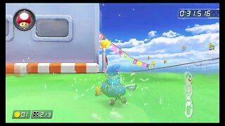 Mario Kart 8 Deluxe DLC Wave 5 Time Trials - GCN Daisy Cruiser (200cc) - 1:15.966