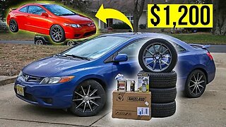Transforming A Subscribers Car On A $1,200 Budget!! (10 min build)