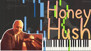 Don Ewell - Honey Hush 1975 (Harlem Stride Piano Ballad Synthesia)