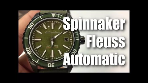 Vintage Fleuss Automatic Collection SP-5056-04 Dive Watch by Spinnaker Review