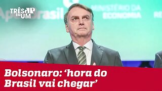 'Hora do Brasil vai chegar', diz Bolsonaro após rejeição da OCDE