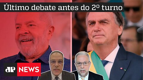 Saiba as estratégias de Lula e Bolsonaro para o debate de hoje (28)