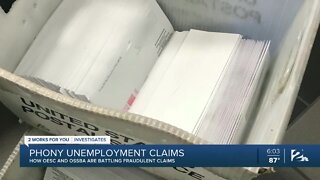Phony unemployment claims