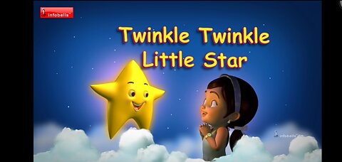 Nursery Rhymes with lyrics - Twinkle Twinkle Little Star - 👌