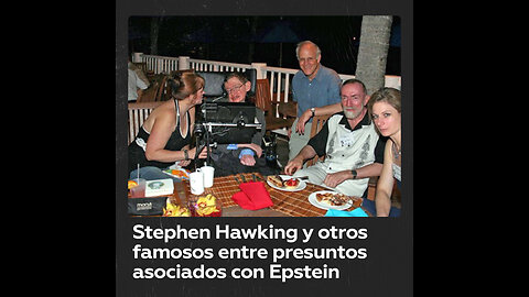 Stephen Hawking, presunto involucrado en el escándalo sexual de Jeffrey Epstein