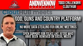 2.7.24: LT W/ TODD CALENDER: CLOUTHUB REVAMPED. FREE SPEECH IS HERE, PROTECT YOUR PRIVACY - ONLINE