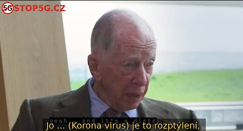 Jakob Rothschild, Korona virus má zavádět pozornost někam jinam ...