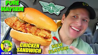 Wingstop® PURE MAYHEM CHICKEN SANDWICH Review 🛩️🍟🐔🥪 ⎮ New Flavor! 😍 Peep THIS Out! 🕵️‍♂️