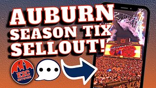 SEASON TICKETS SOLD OUT! | How Many Auburn Football Sold for 2023?