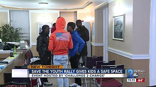 'Save the Youth Rally' gives kids a safe space