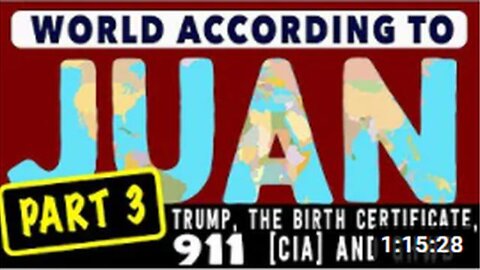 Juan O' Savin: Trump, Obama Birth Certificate, Loretta Fuddy, 911, [CIA] + GHWB!