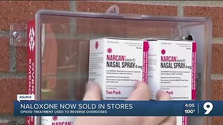 Narcan nasal spray is now available in stores