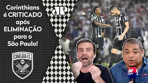 "Os caras do Corinthians NÃO JOGARAM NADA contra o São Paulo!" ELIMINAÇÃO no Paulista gera DEBATE!