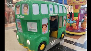 Ride on Bus with Little Brother * Wheels on the Bus