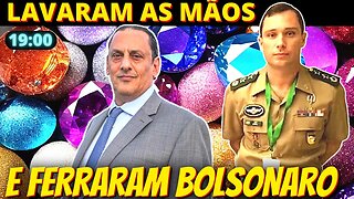 19h DESESPERO - Wassef e Mauro Cid jogam Bolsonaro aos leões