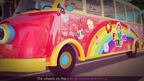 Chuchu TV - Wheels on the bus | Nursery Rhymes | Kids Song -01