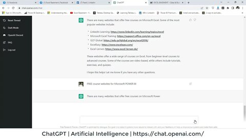 ChatGPT is a conversational dialogue model, a chatting robot, trained by AI and machine learning