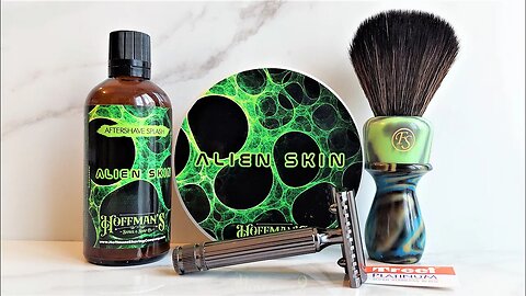 Hoffman's Alien Skin Set first try, A BAD COMBINATION, Fatip Gentile & Treet Platinum.