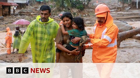 India landslides: Many feared dead and dozens trapped| CN ✅