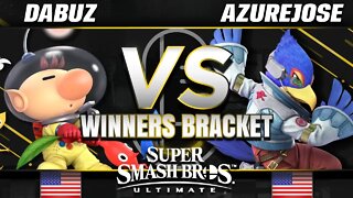 GRV | Dabuz (Olimar) vs. AzureJose (Wolf/Falco) - Top 48 - SC United