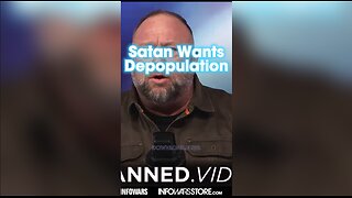 Alex Jones: The spirit of Antichrist Wants To Depopulate The Prison Planet Before You Repent & Join Jesus Christ - 1/16/24