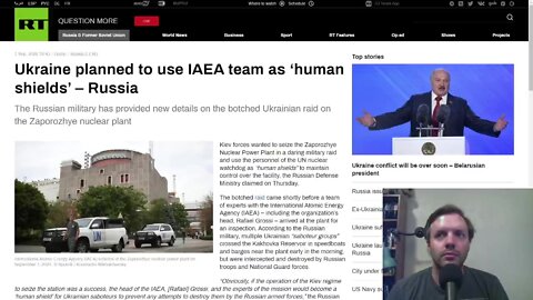 Ukraine raid was attempt to use IAEA team as human shields, UN thanks Russia for protection