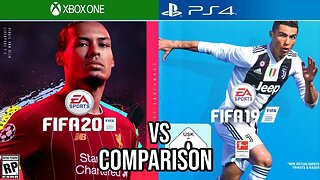 FIFA 20 Xbox One Vs FIFA 19 PS4