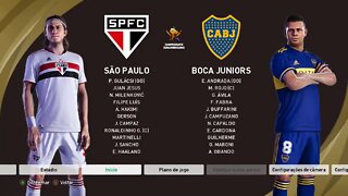 SÃO PAULO-BRA x BOCA JUNIORS-ARG | LIBERTADORES 2022 - FINAL | MASTER LEAGUE