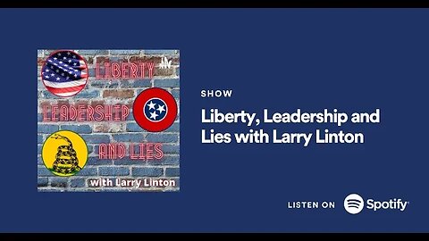 Episode 108 Liberty Interview with Senator Frank Niceley