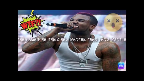 the Game comfirms his statement...wants to battle eminem instagram live