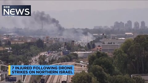 Hezbollah launches drone strikes on northern Israel | Israel 🇮🇱 vs hezbollah | Iran 🇮🇷 | Gaza