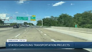 States canceling transportation projects