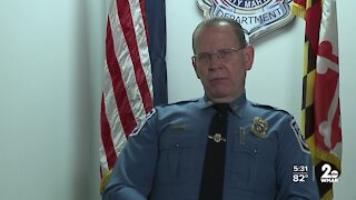 Anne Arundel County interim police chief shares thoughts on new role